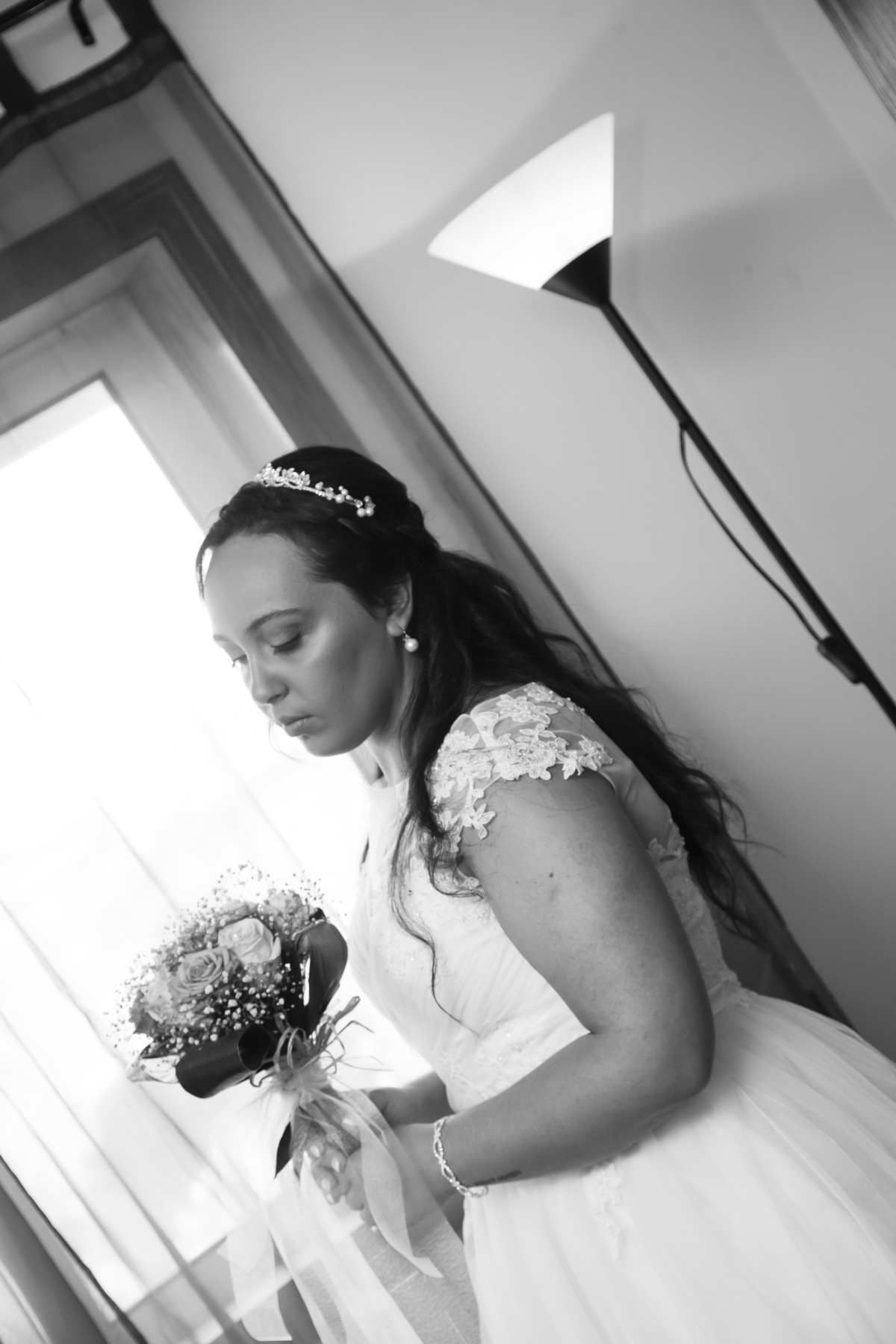 A fotografia a preto e branco-expressão fotográfica-casamento-Bragança