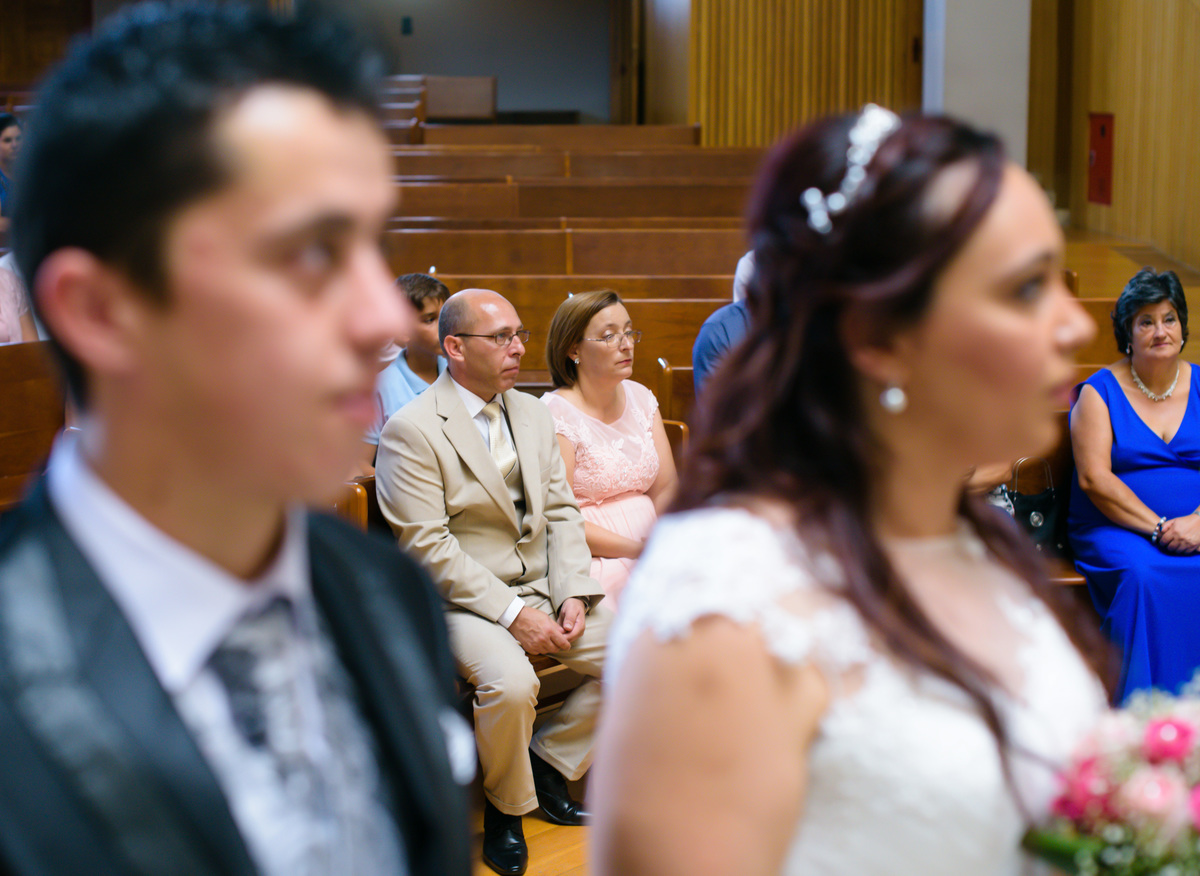 Fotografia da cerimónia religiosa