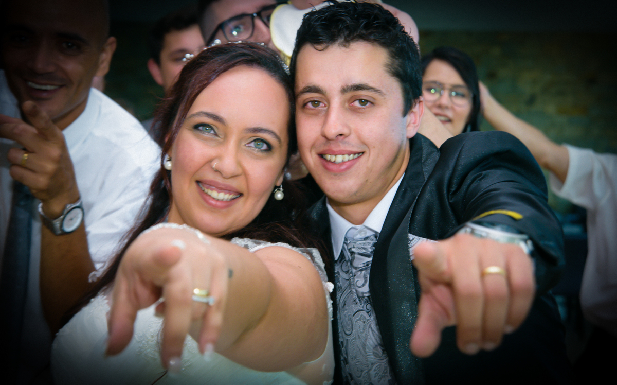 A festa do casamento