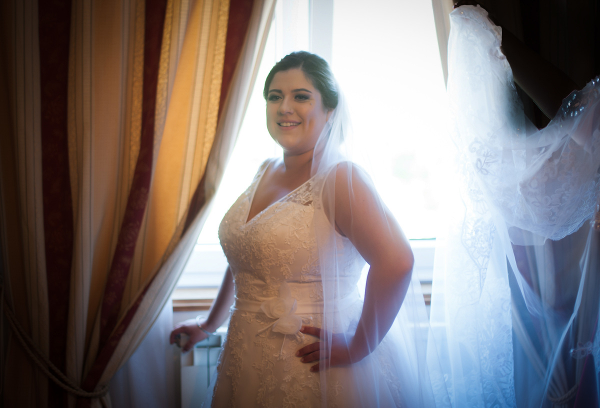 O lindo véu da noiva-fotografia de casamento-Bragança