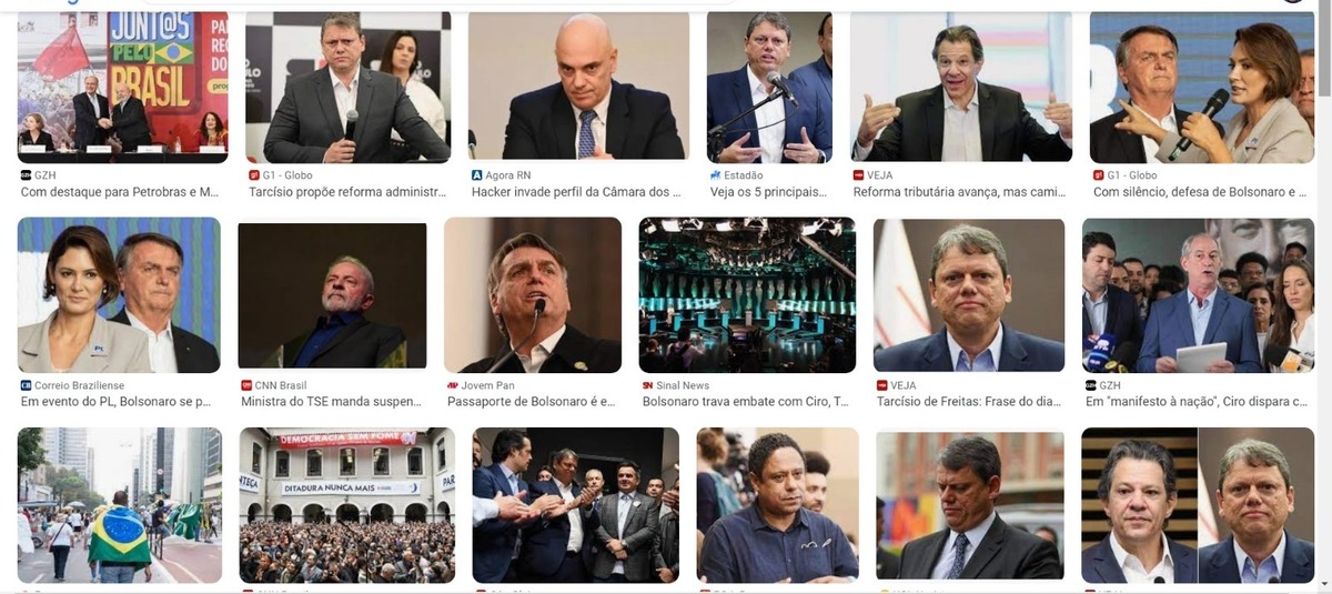 Imagens pesquisadas no Google