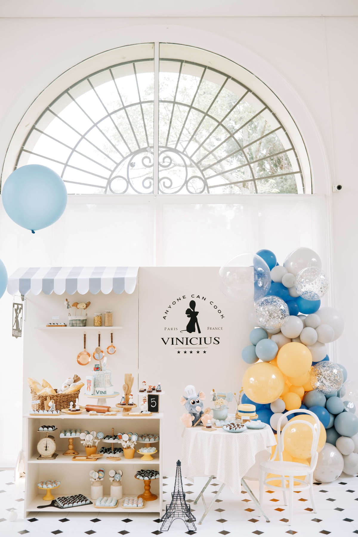 Festa infantil tema Ratatouille Paris influencer viagem Lalá Rebelo, São Paulo