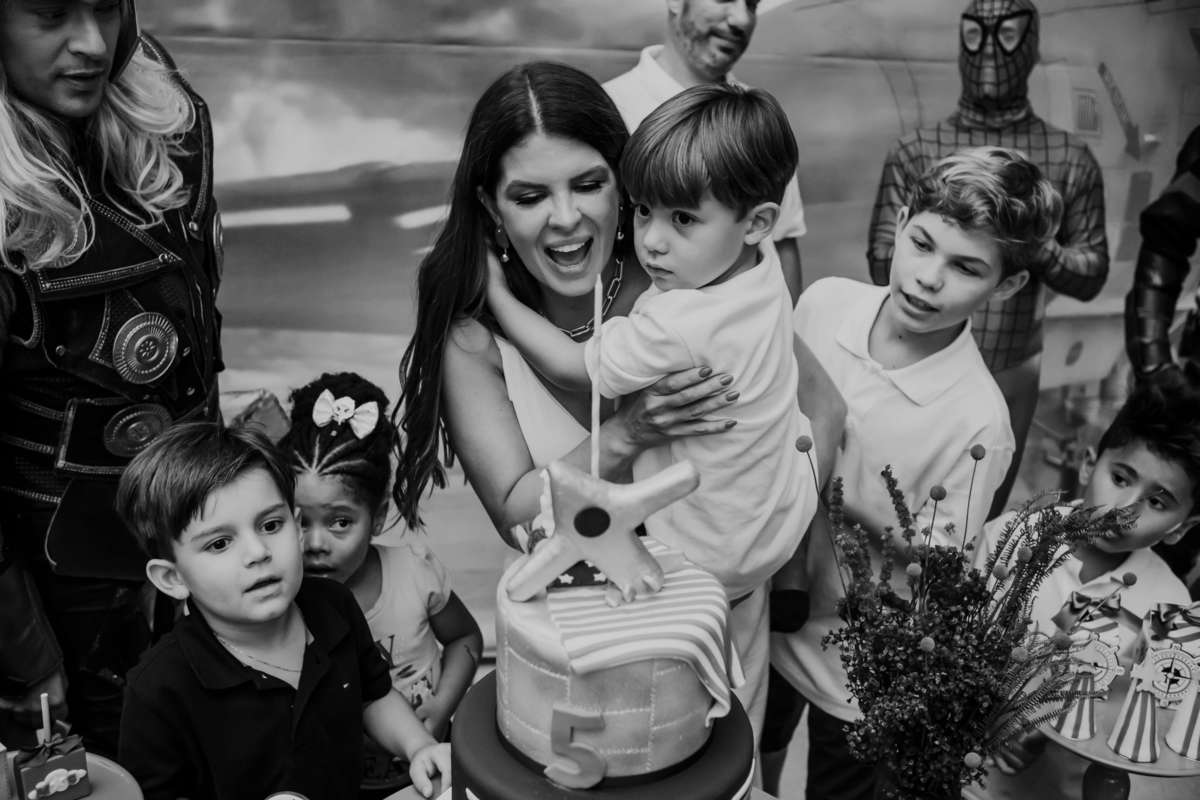 Festa infantil tema Top Gun KidBeeruta Buffet, Santo André