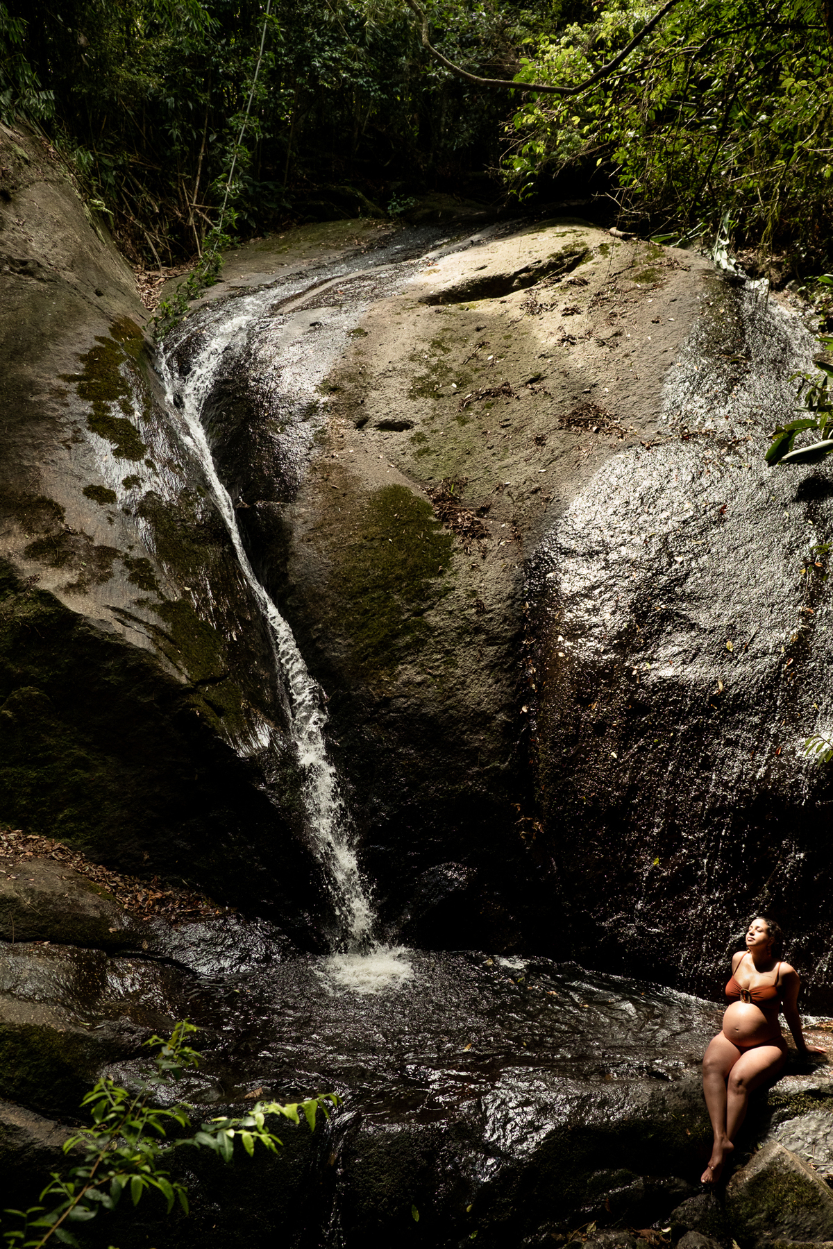 retrato-gestante-cachoeira