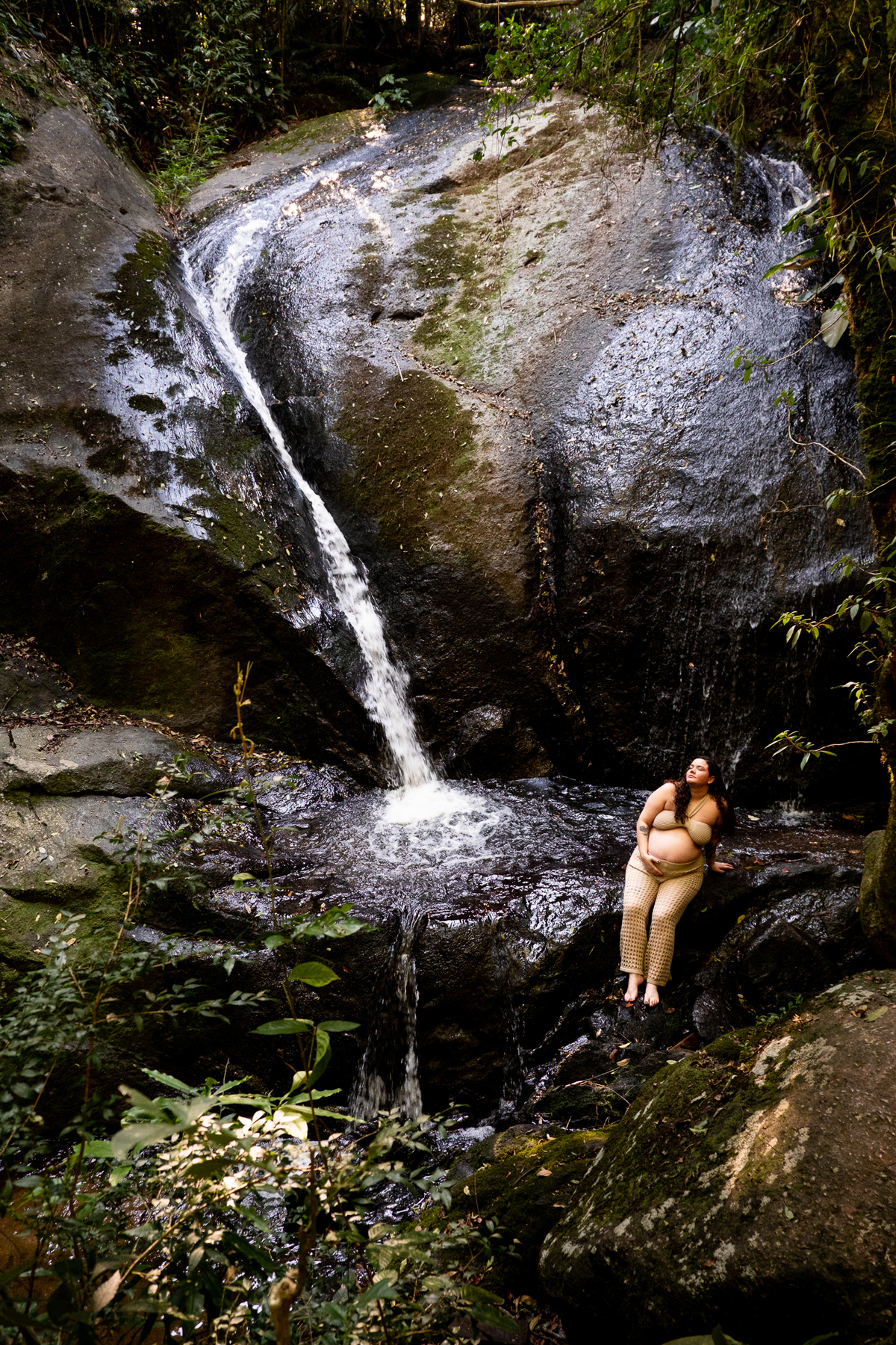 ensaio-gestante-cachoeira