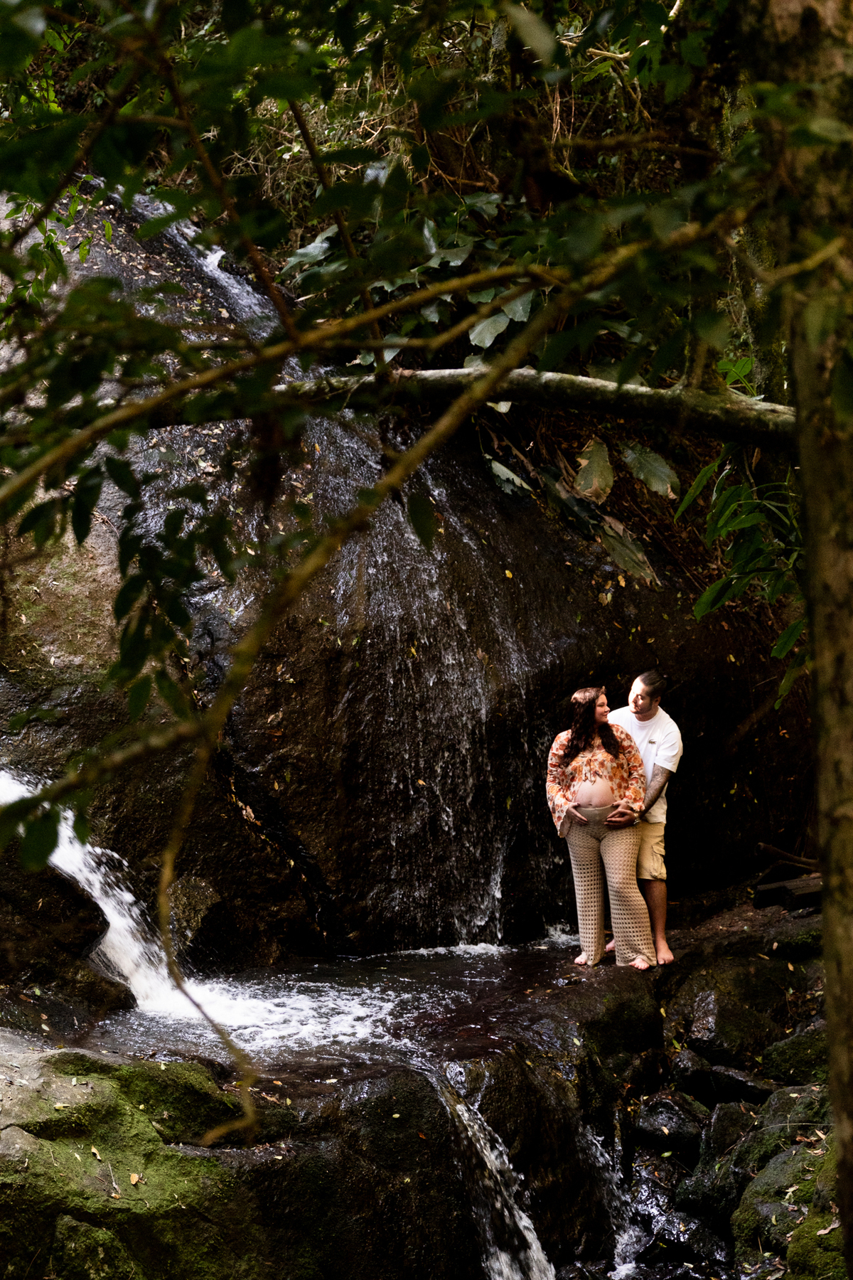 retrato-gestante-cachoeira