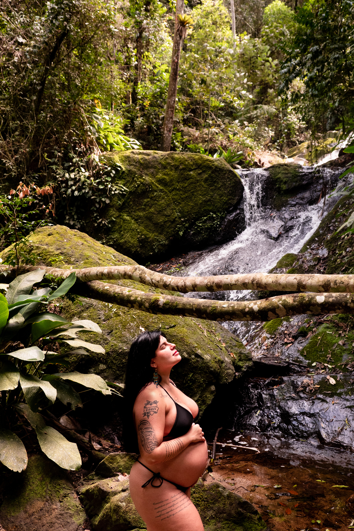 retrato-gestante-cachoeira