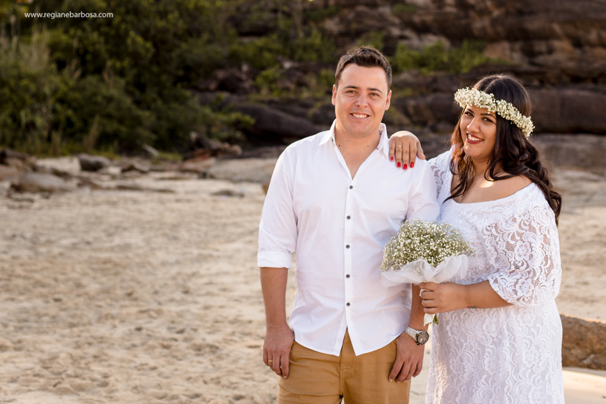 Fotografia de Casal Trindade Paraty RJ Regiane Barbosa fotografa em Cruzeiro SP