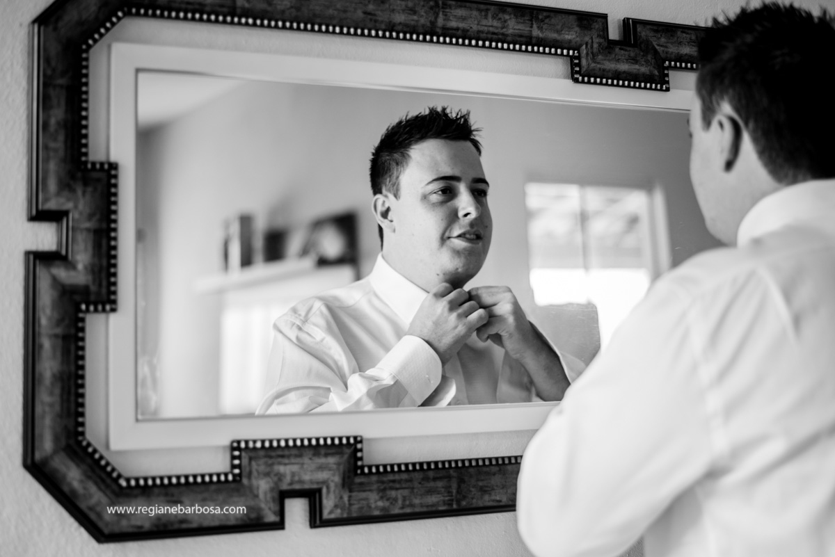 Casamento de dia Cachoeira Paulista Igreja Sao Sebastiao Regiane Barbosa Fotografia Passarela espelhada carro conversivel vermelho