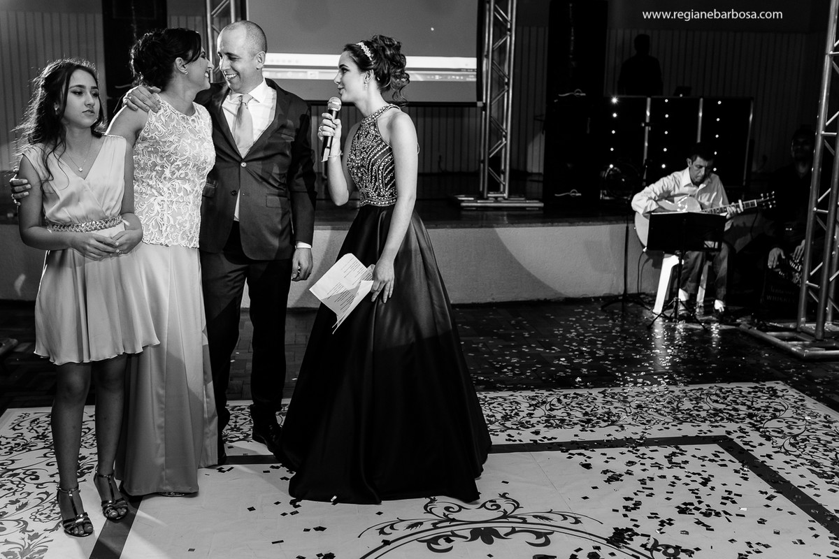 Festa de Debutante clube literario Cachoeira Paulista sp fotografa Regiane Barbosa