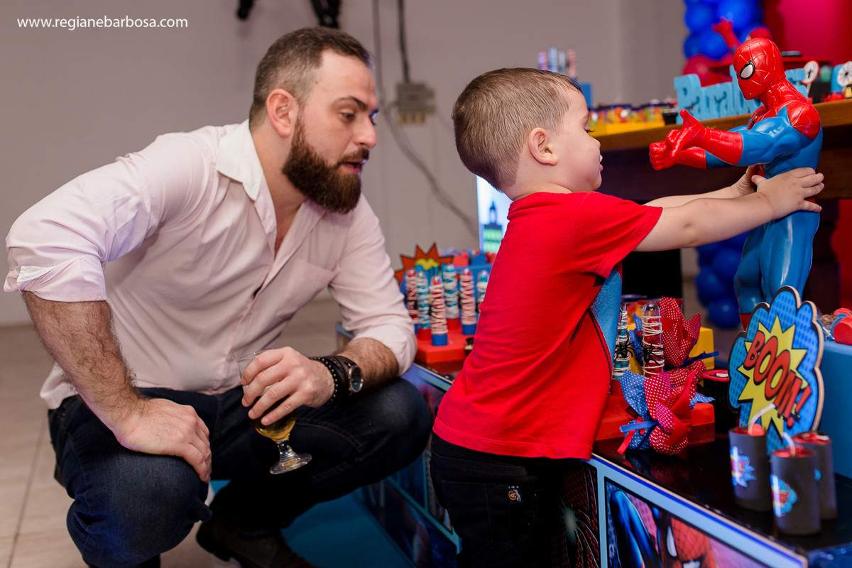 Aniversario infantil homem aranha buffet carinhoso cruzeiro sp Regiane Barbosa fotografia