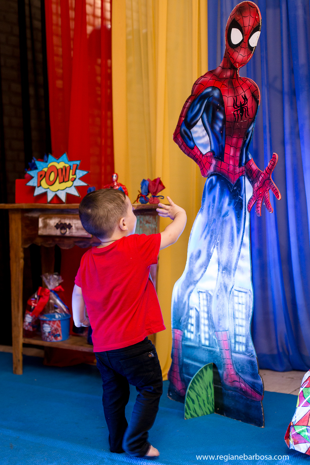 Aniversario infantil homem aranha buffet carinhoso cruzeiro sp Regiane Barbosa fotografia