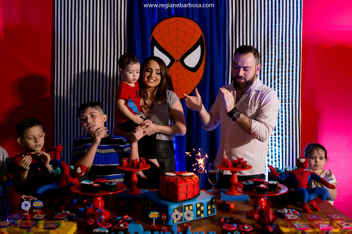 Aniversario infantil homem aranha buffet carinhoso cruzeiro sp Regiane Barbosa fotografia
