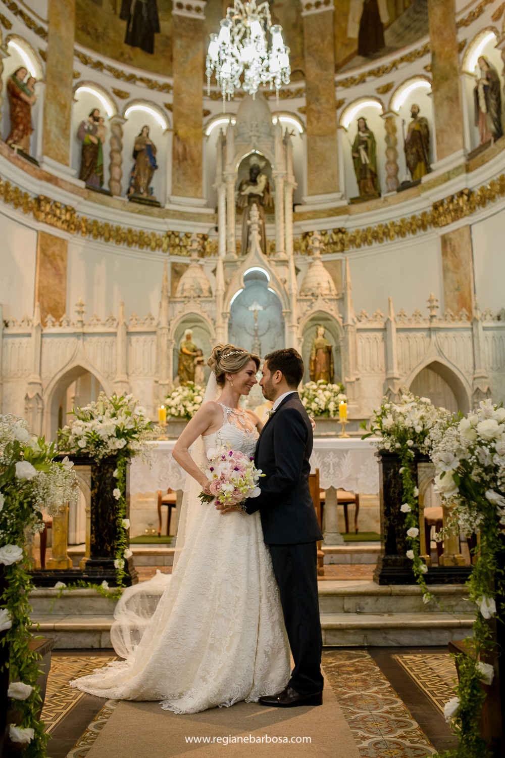 Casamento catedral de Sao Benedito Lorena Helio Cunha Regiane Barbosa Fotografia