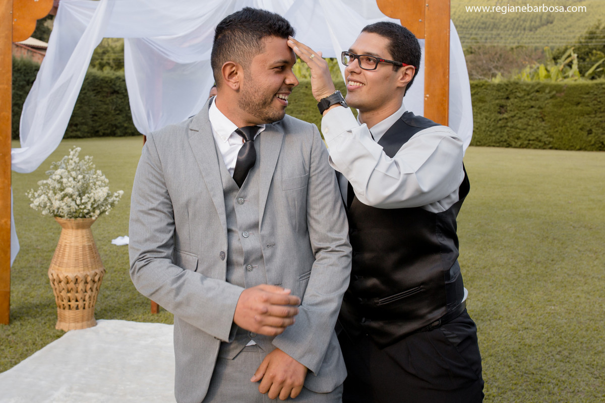 Casamento ao ar livre Cruzeiro SP Fotografa Regiane Barbosa Vale do Paraiba