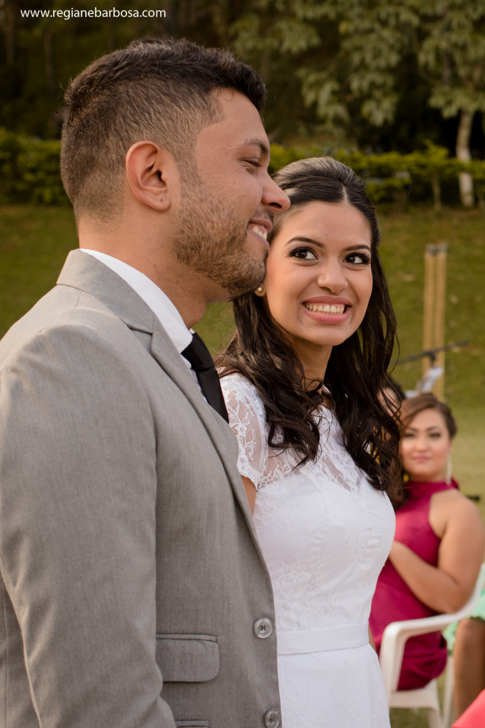Casamento ao ar livre Cruzeiro SP Fotografa Regiane Barbosa Vale do Paraiba
