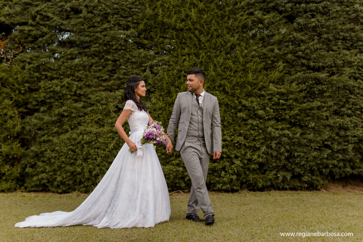 Casamento ao ar livre Cruzeiro SP Fotografa Regiane Barbosa Vale do Paraiba