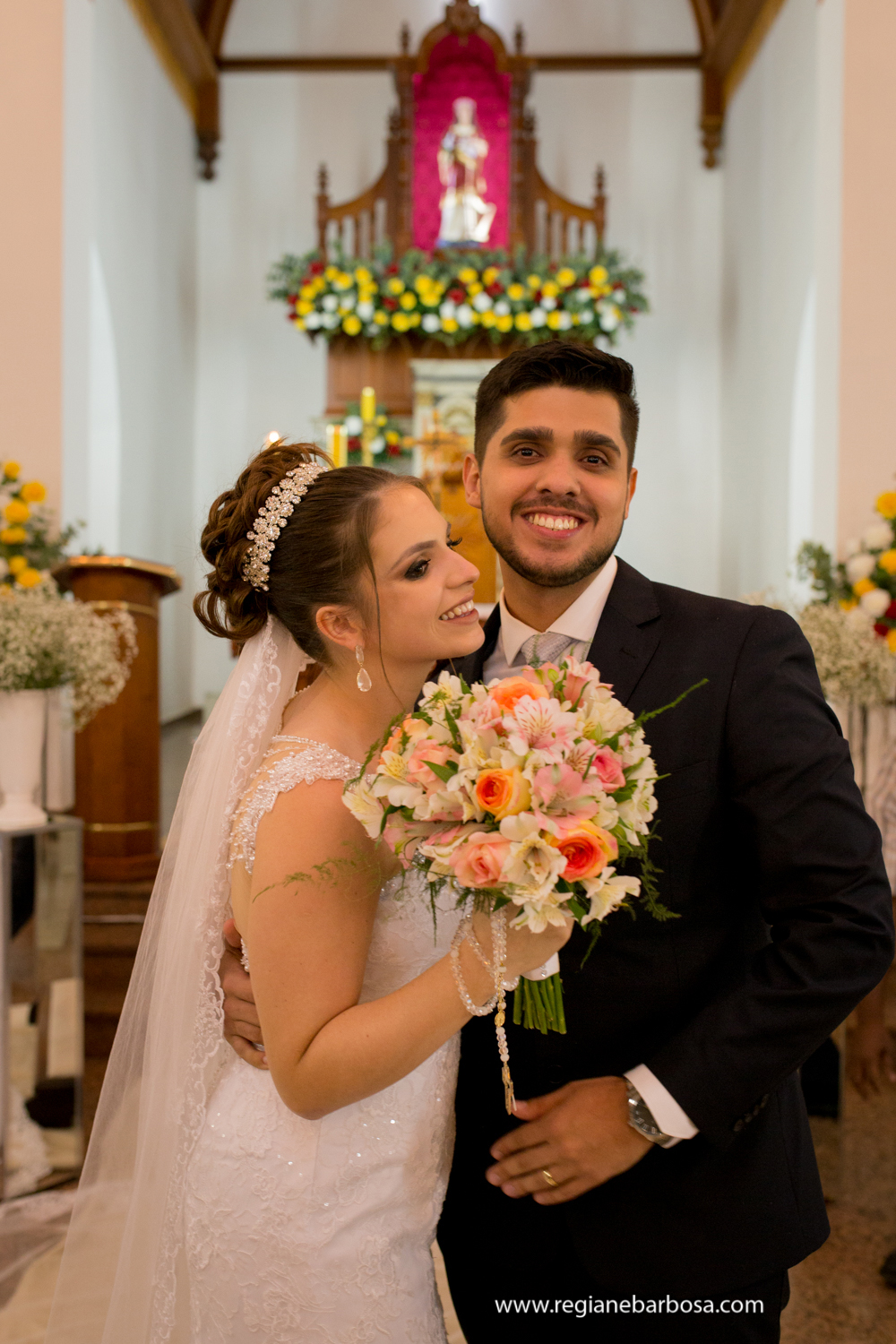 Casamento Igreja Santa Cecilia Cruzeiro SP Festa Hipica Cachoeira Paulista Madrinhas Marsala Danca dos padrinhos Regiane Barbosa Fotografa de Casamentos Vale do Paraiba