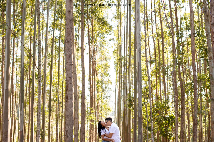 ensaio casal espontaneo divertido meio a eucaliptos fotografa de casamentos regiane barbosa vale do paraiba e regiao