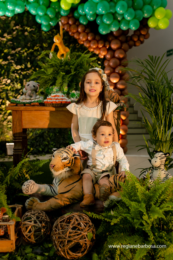 Fabrica de Sonhos Buffet Festa 1 ano tema Safari Cruzeiro SP Regiane Barbosa Fotografia