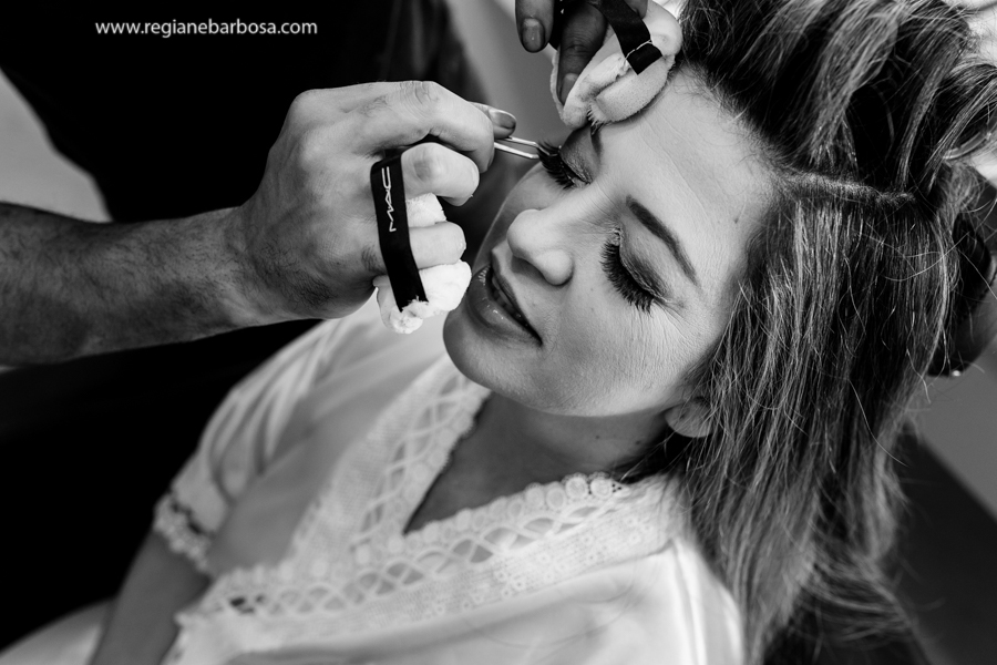maquiagem da noiva cilios posticos
