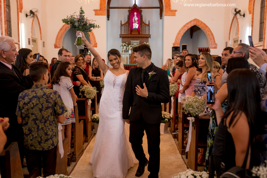 noivos recem casados