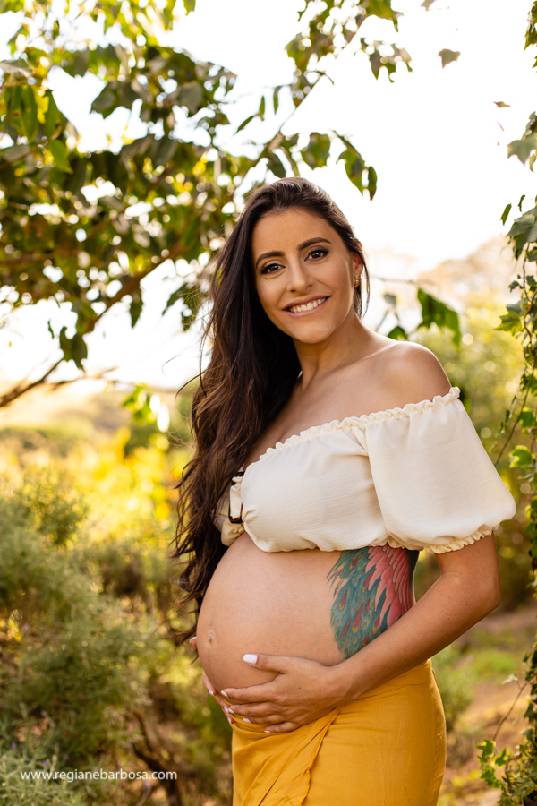 Ensaio gestante contemplario 