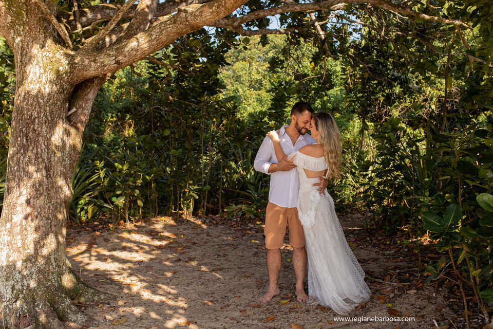 Ensaio pre casamento ubatuba praia do prumirim 
