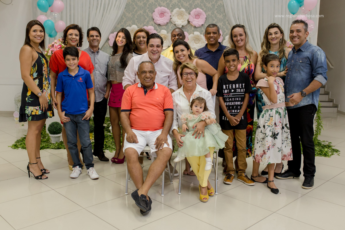 Aniversario de 1 Ano Jardim de Luxo Cores rosa azul amarelo verde tom pastel Fabrica de Sonhos Cruzeiro SP Regiane Barbosa Fotografia