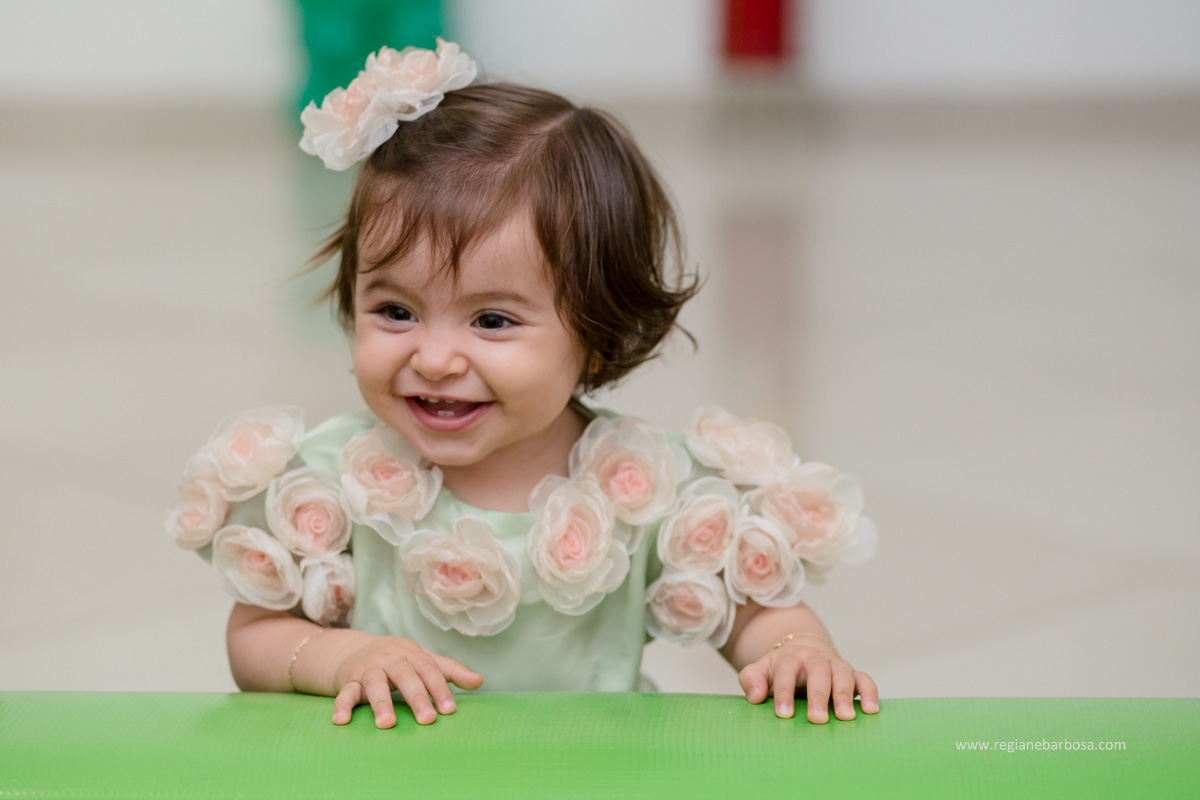 Aniversario de 1 Ano Jardim de Luxo Cores rosa azul amarelo verde tom pastel Fabrica de Sonhos Cruzeiro SP Regiane Barbosa Fotografia