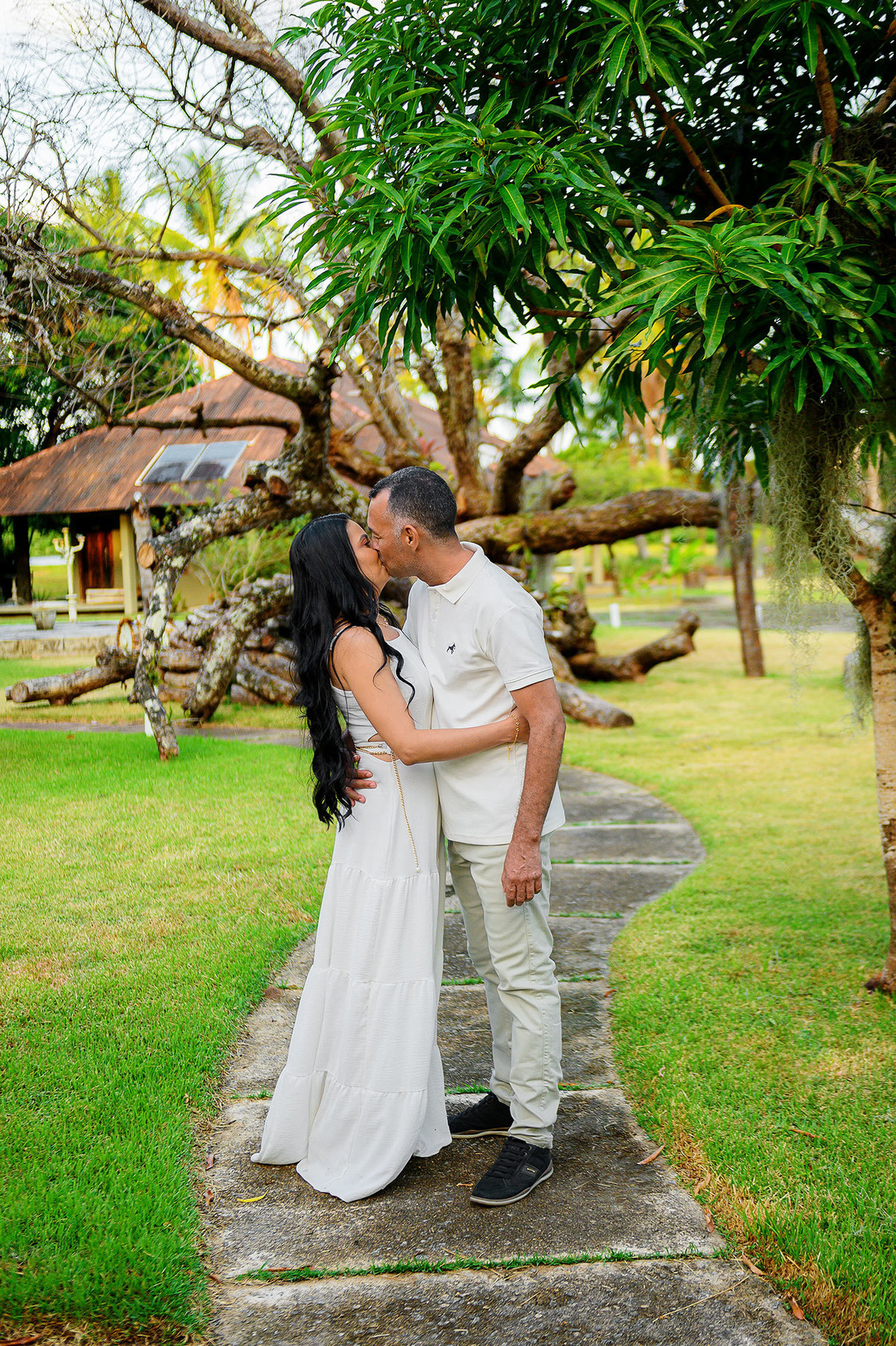Ensaio de casal na fazenda