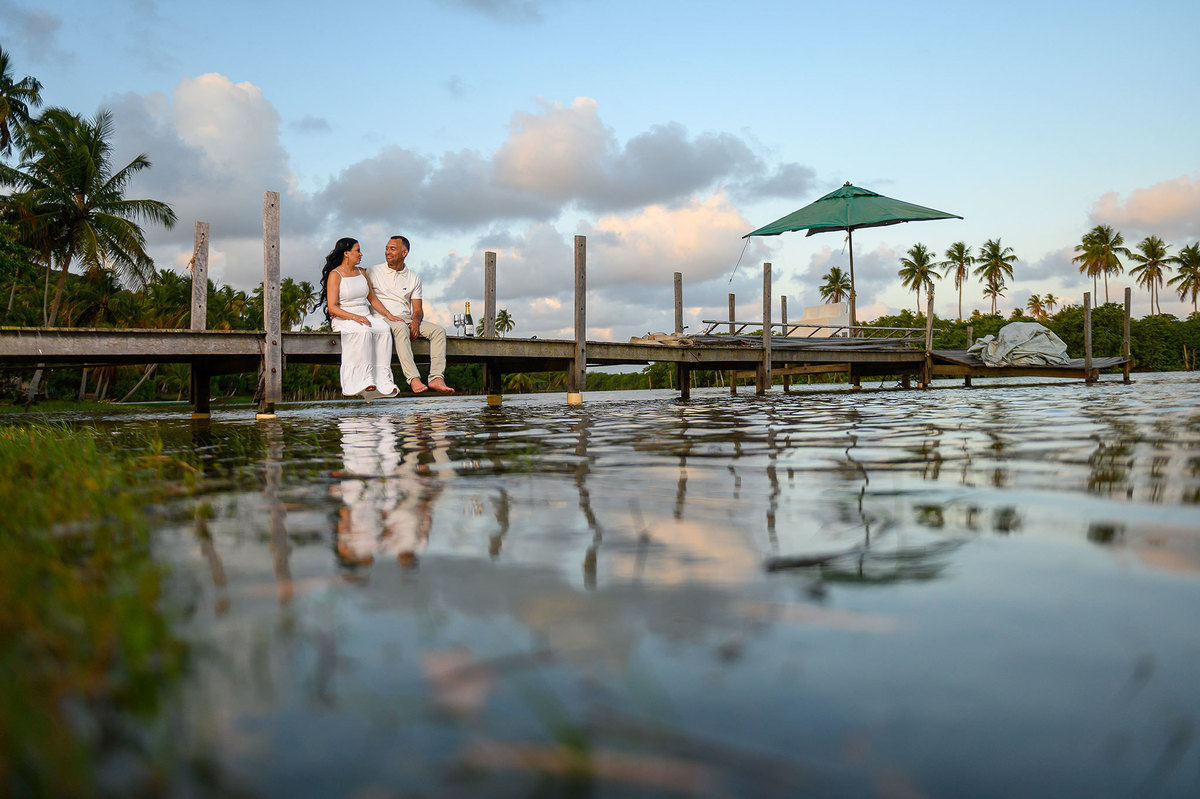 Ensaio de casal na fazenda