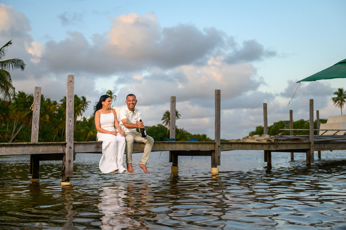 Ensaio de casal na fazenda
