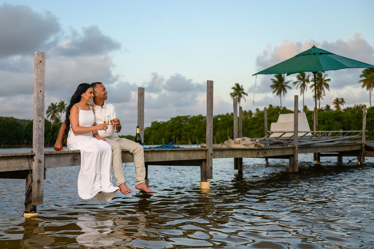 Ensaio de casal na fazenda