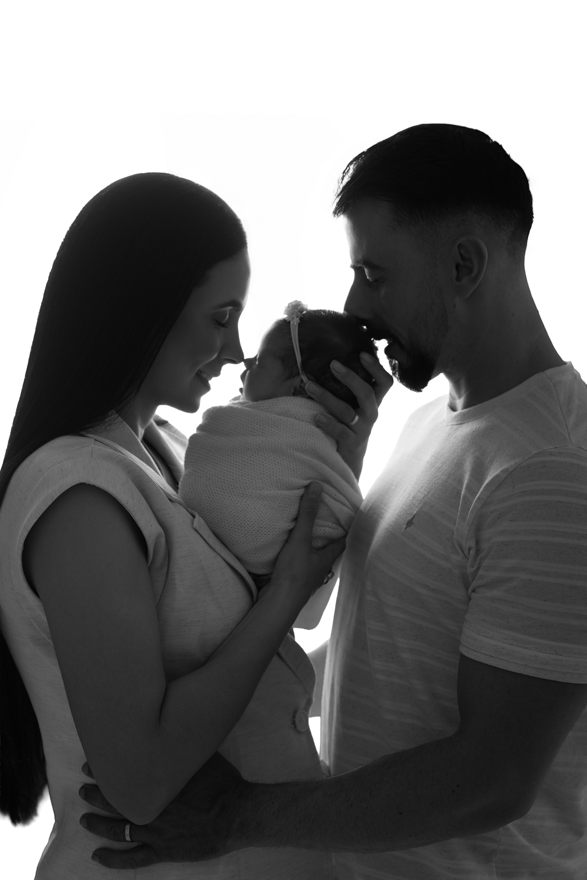 fotos com os pais ensaio newborn Pouso Alegre