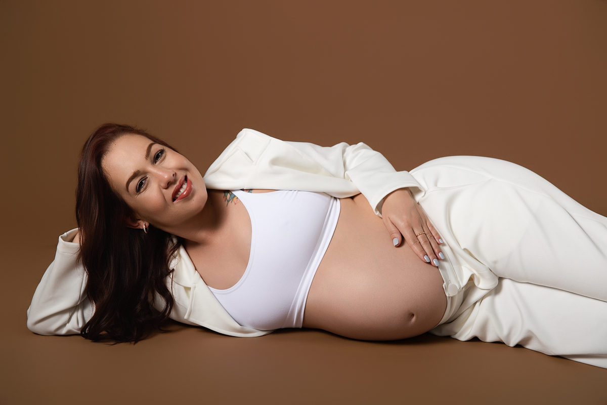 fotografía de gestante