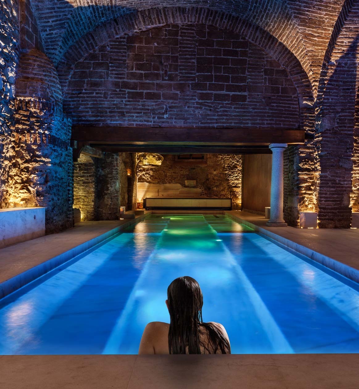 In acqua Veritas, banhos romanos, Évora SPA, piscina interior, Massagens