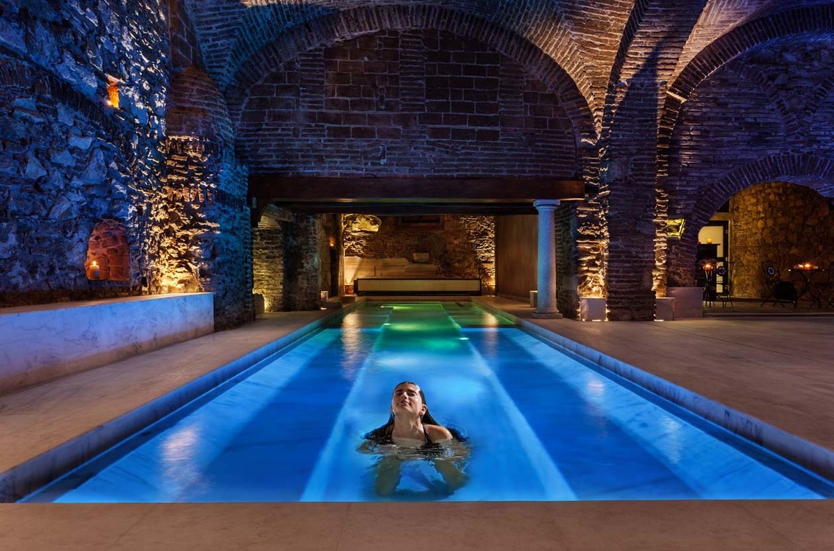 In acqua Veritas, banhos romanos, Évora SPA, piscina interior, Massagens