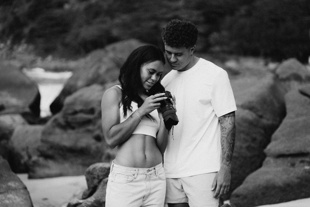 Photo shoot - Karlie and Monroe - Rio de Janeiro.