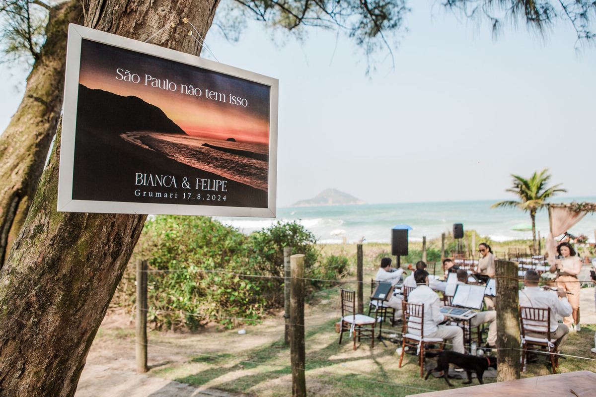 Rio de Janeiro - Casamento ao ar livre | Bianca e Felipe | Grumari Beach Garden