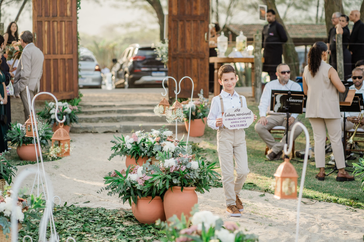 Rio de Janeiro - Casamento ao ar livre | Bianca e Felipe | Grumari Beach Garden
