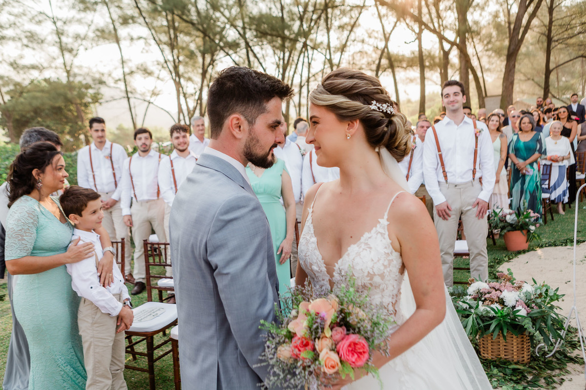 Rio de Janeiro - Casamento ao ar livre | Bianca e Felipe | Grumari Beach Garden