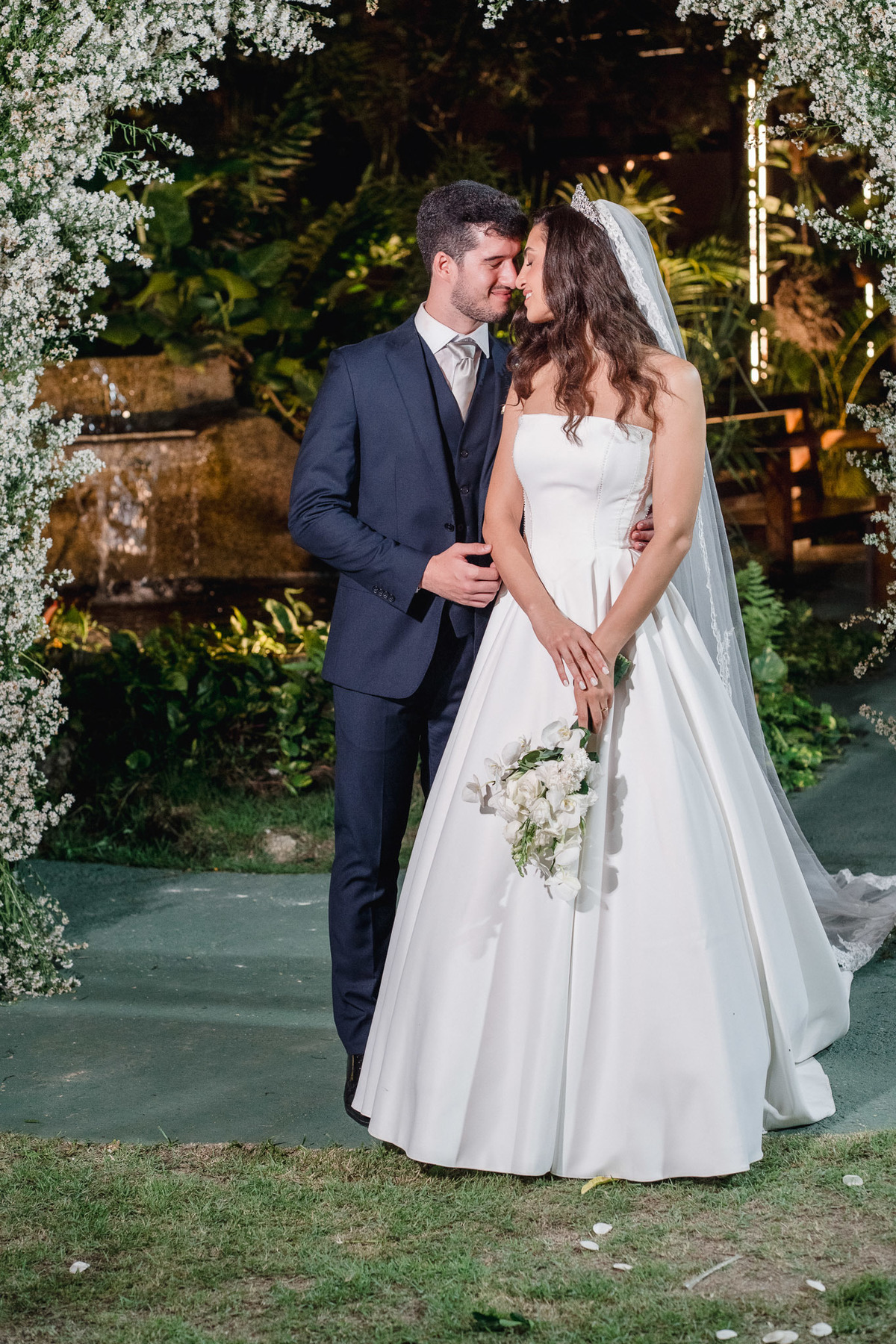 Caroline e Willian |Casamento ao ar livre | Espaço Ser | Fotografia de casamento RJ | Dois Focus