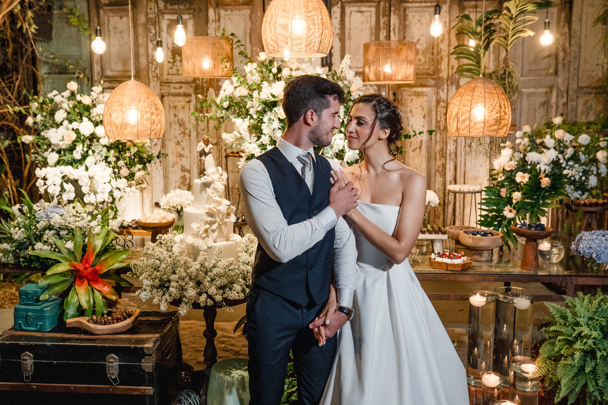 Caroline e Willian |Casamento ao ar livre | Espaço Ser | Fotografia de casamento RJ | Dois Focus
