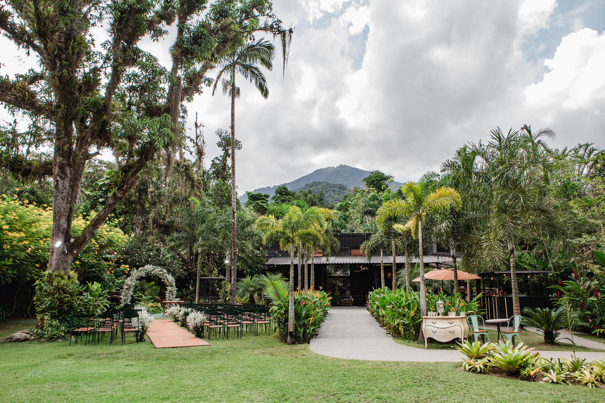 Caroline e Willian |Casamento ao ar livre | Espaço Ser | Fotografia de casamento RJ | Dois Focus