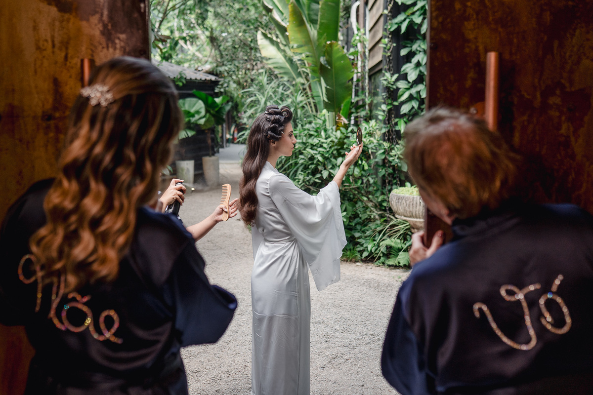 Caroline e Willian |Casamento ao ar livre | Espaço Ser | Fotografia de casamento RJ | Dois Focus