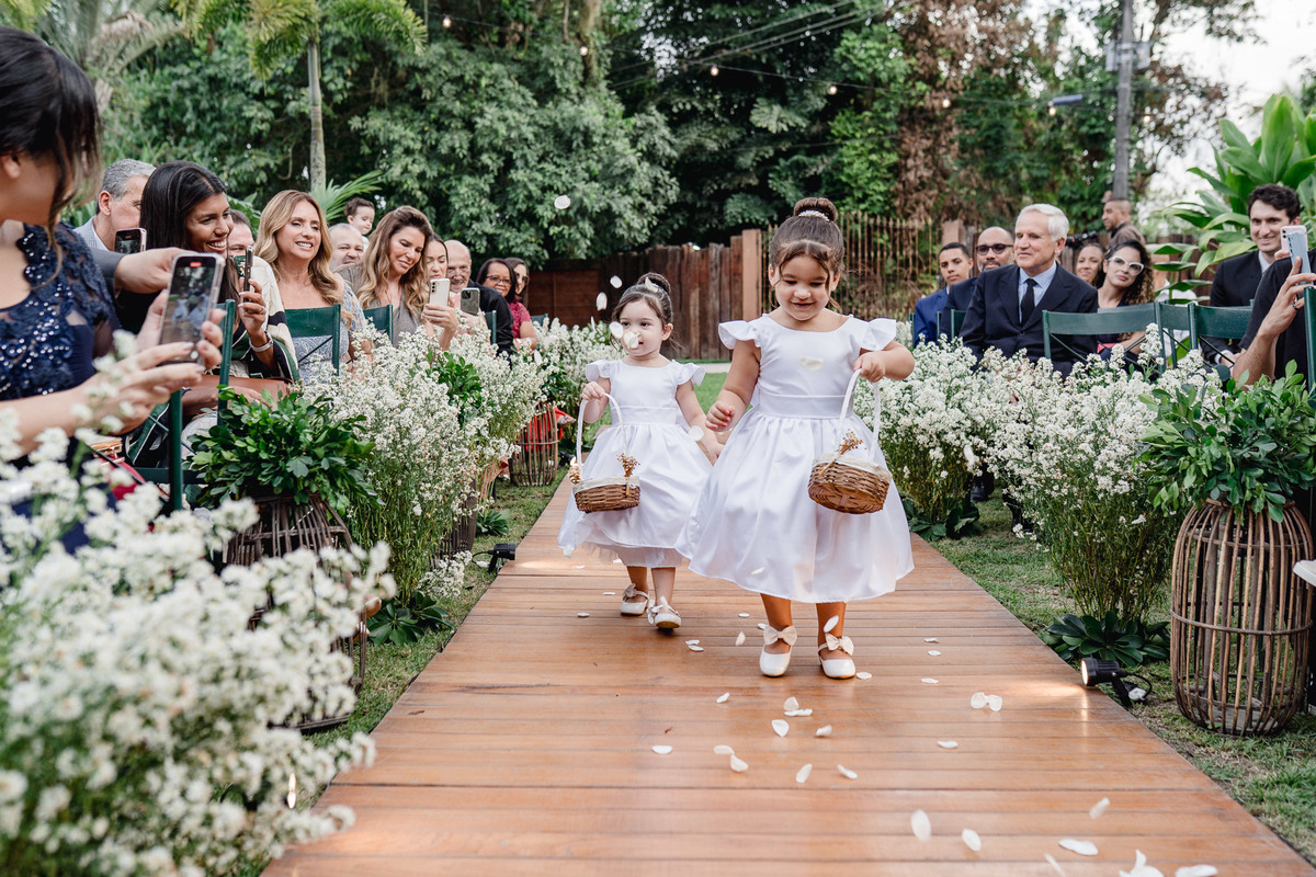 Caroline e Willian |Casamento ao ar livre | Espaço Ser | Fotografia de casamento RJ | Dois Focus