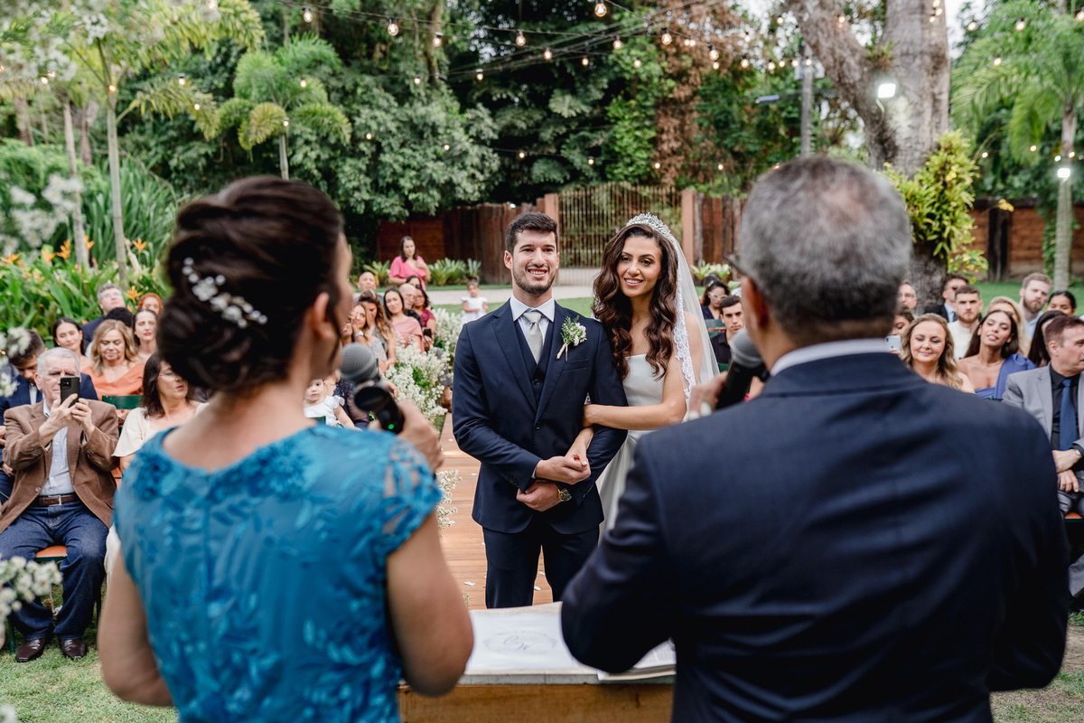 Caroline e Willian |Casamento ao ar livre | Espaço Ser | Fotografia de casamento RJ | Dois Focus