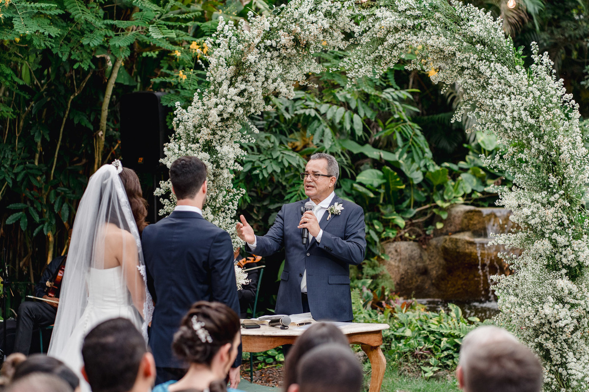 Caroline e Willian |Casamento ao ar livre | Espaço Ser | Fotografia de casamento RJ | Dois Focus