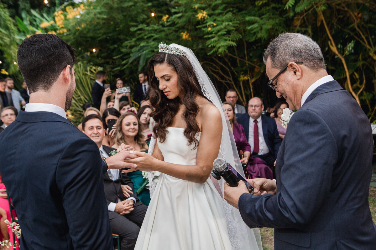 Caroline e Willian |Casamento ao ar livre | Espaço Ser | Fotografia de casamento RJ | Dois Focus